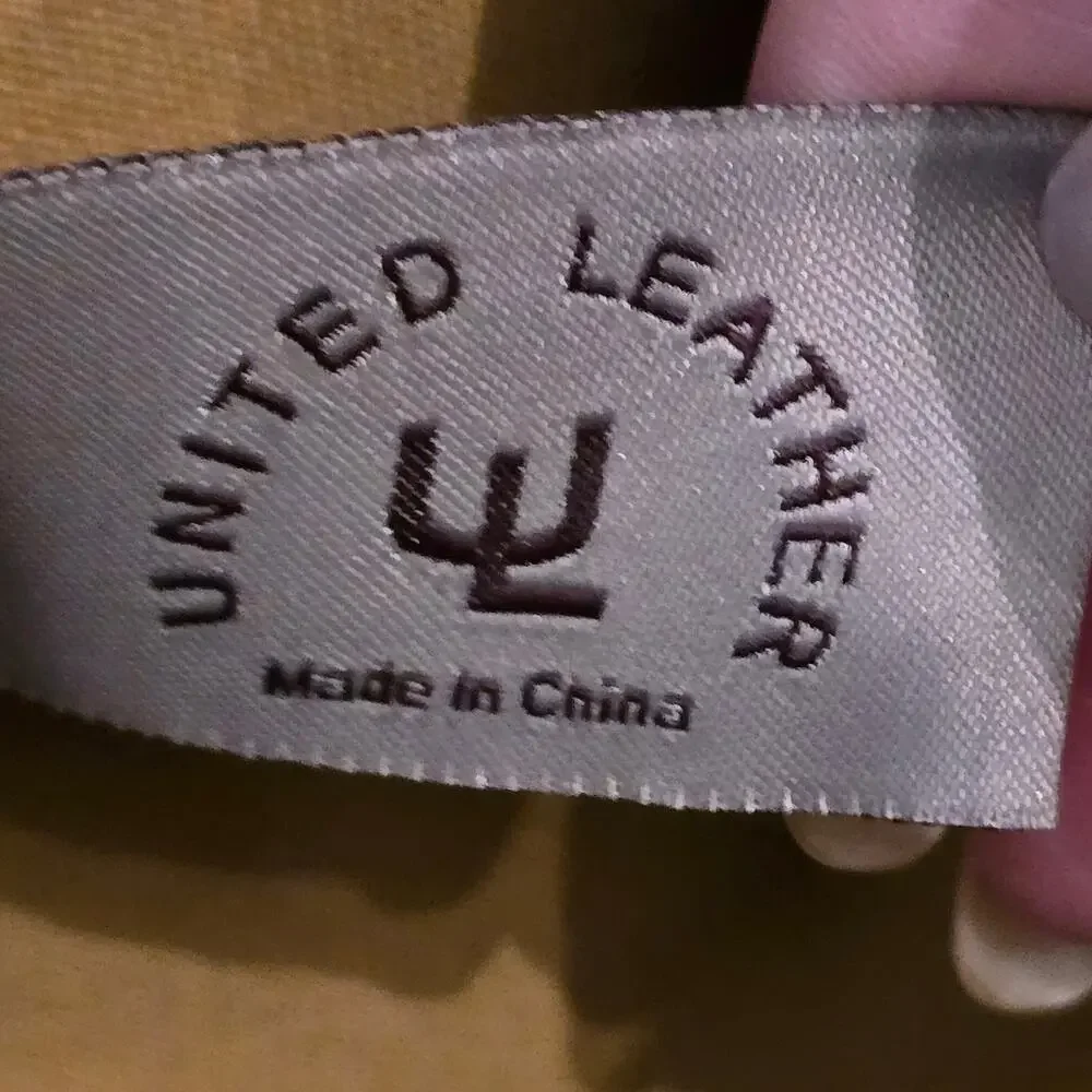 United Leather Canvas Leather Large Backpack Rucksack Laptop Bag